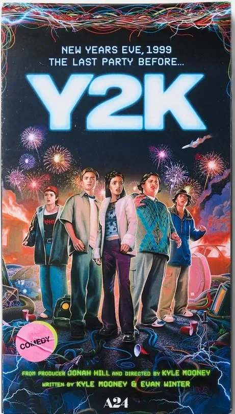 Y2K (2024) ON VHS! Directed by Kyle Mooney