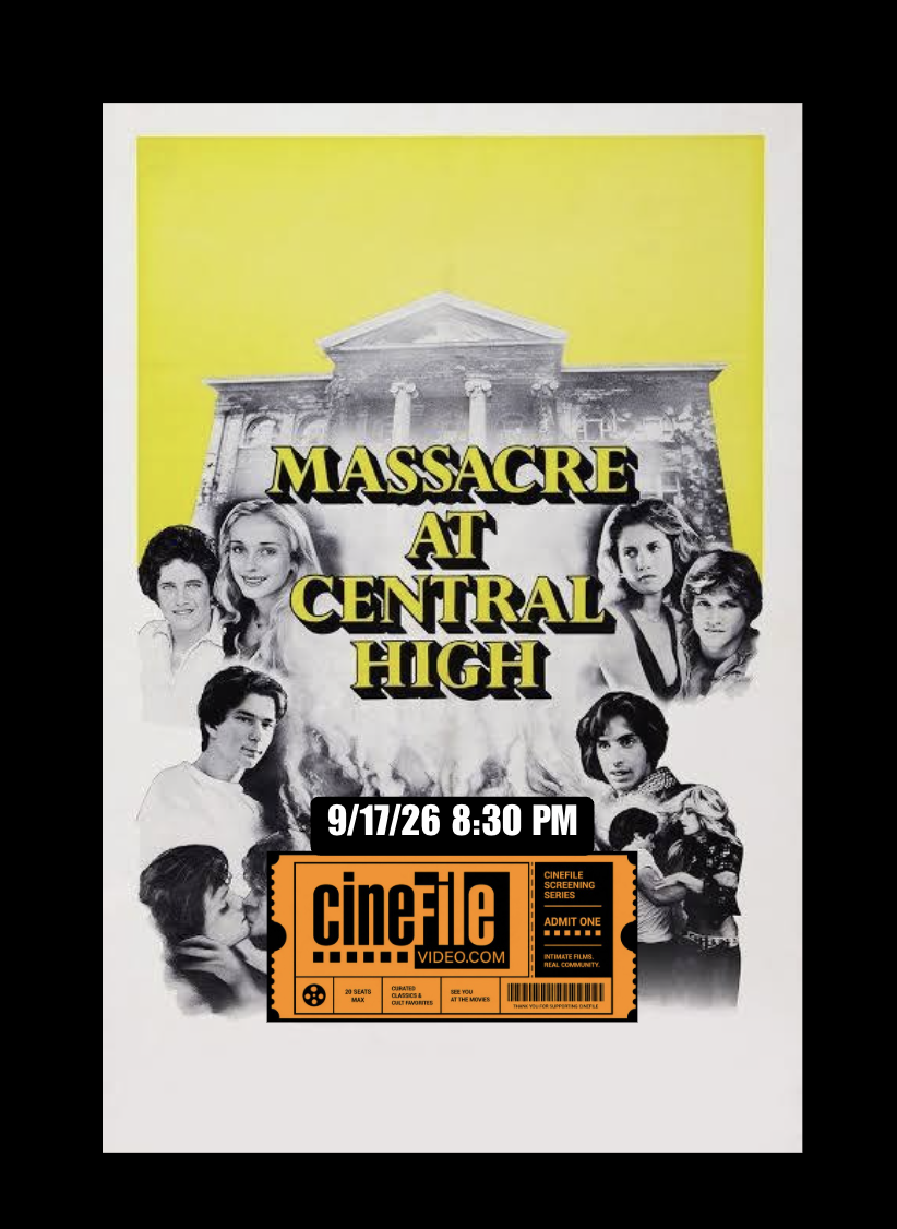 9/17/26 - MASSACRE AT CENTRAL HIGH (1976) Dir. Rene Daalder