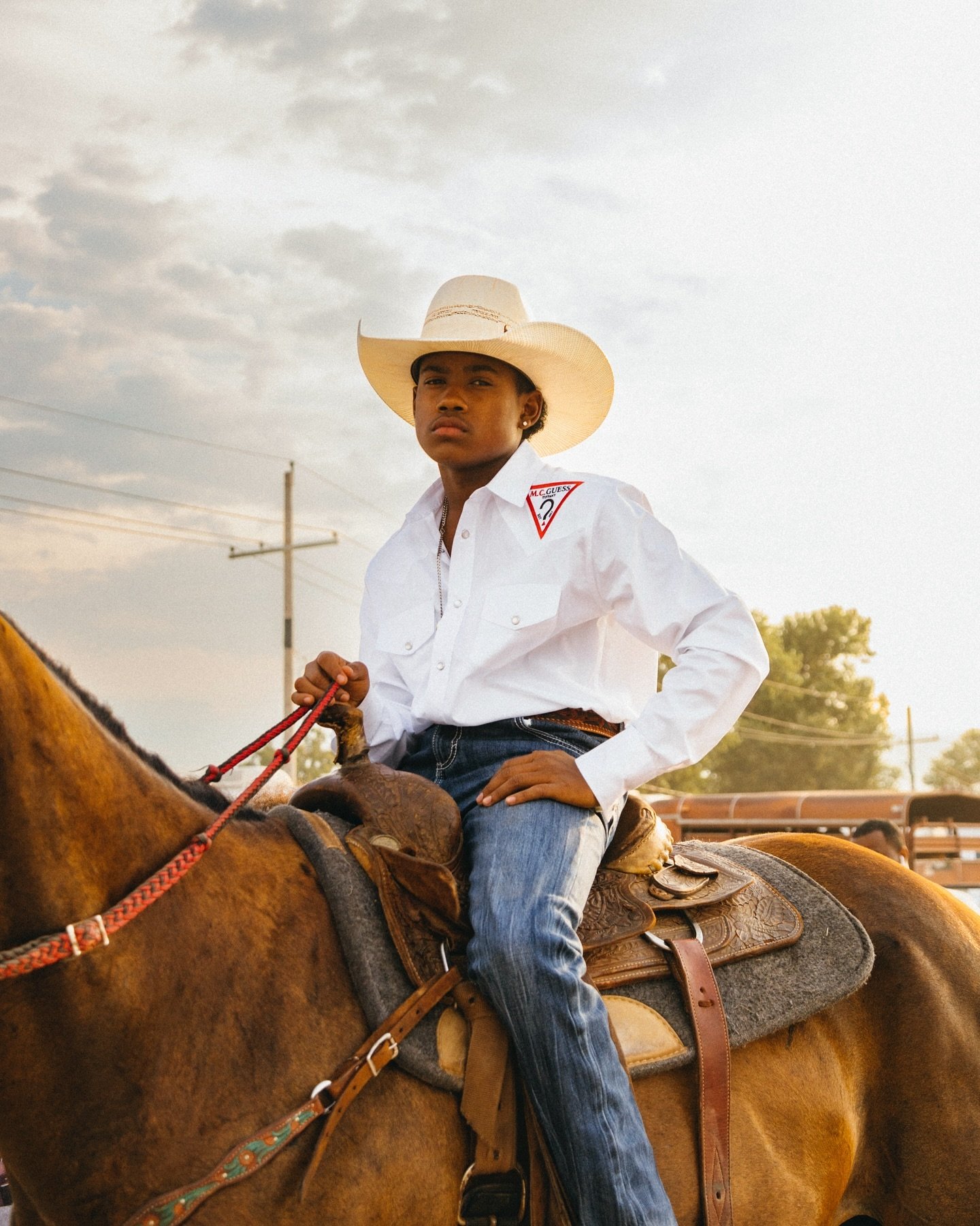 The 69th annual Roy LeBlanc Rodeo in Okmulgee, Oklahoma. A big family reunion in the last of summer light. 

It&rsquo;s always live at a Black rodeo, especially in Okmulgee. 

Broncs bucking under the moonlight. 

8 seconds flashing up on the clock. 