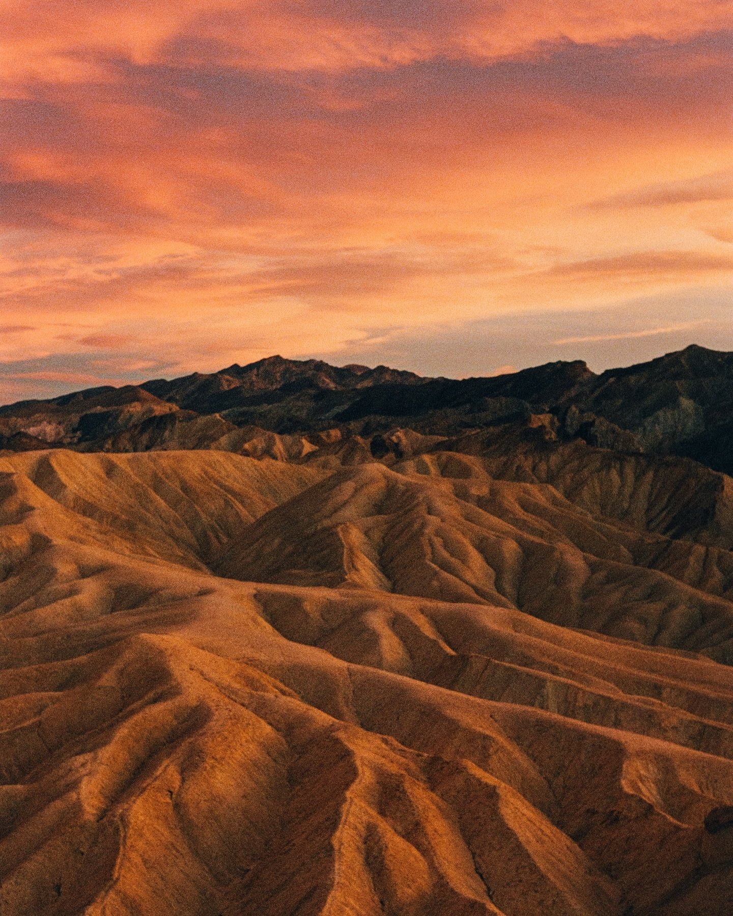 It&rsquo;s hotter than the devil is in Los Angeles right now. 

Made me remember that I was in Death Valley on one of the coldest days of the year and I got so much of it to myself.

Duality of life. Juxtaposition of fates. Something like that.

Shot