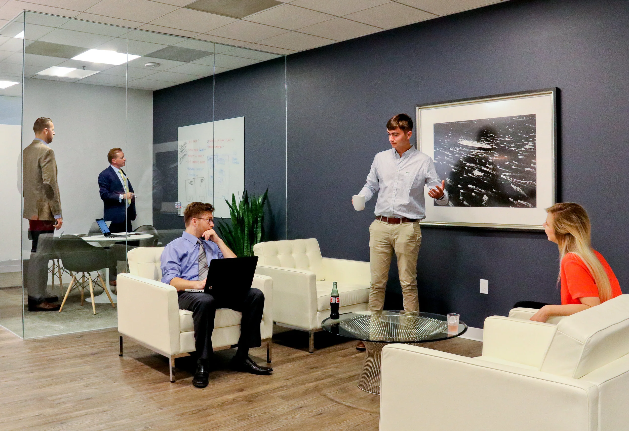 Lounge and small conference room
