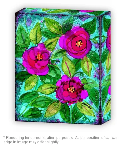 FUSCHIA FLOWERS Gallery Canvas .jpeg