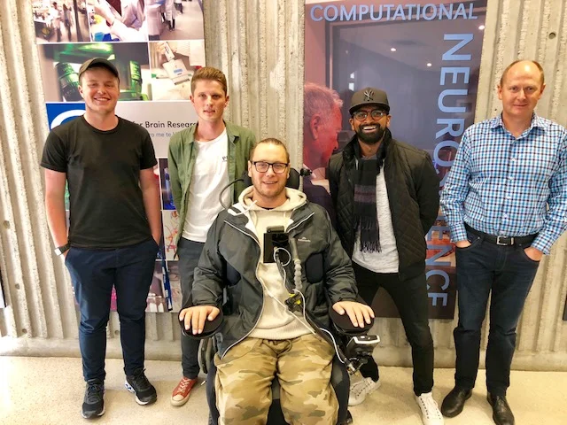 Meeting with Auckland University research students - inspiring!