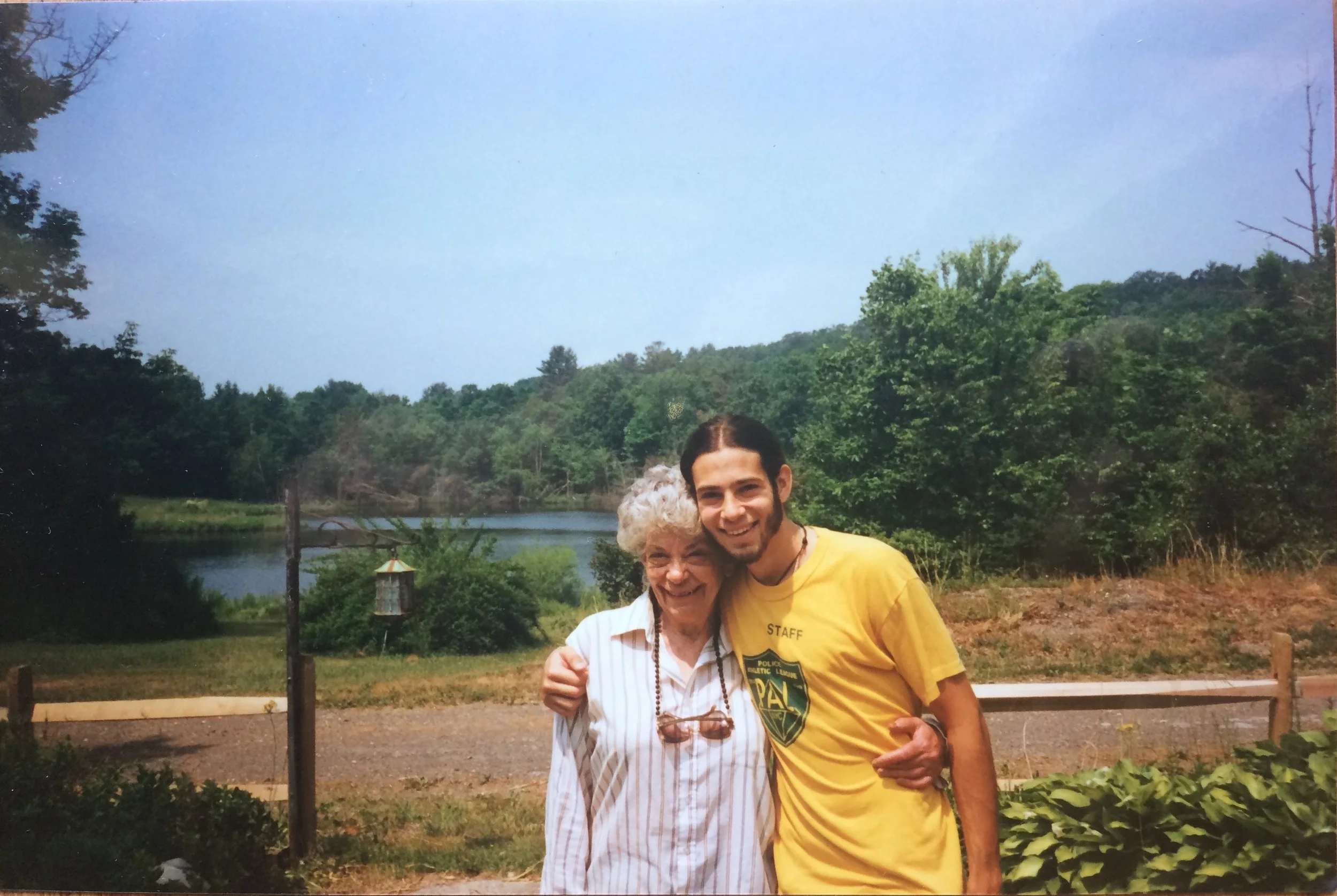 With Nanny Joy, Pine Plains NY c.1999