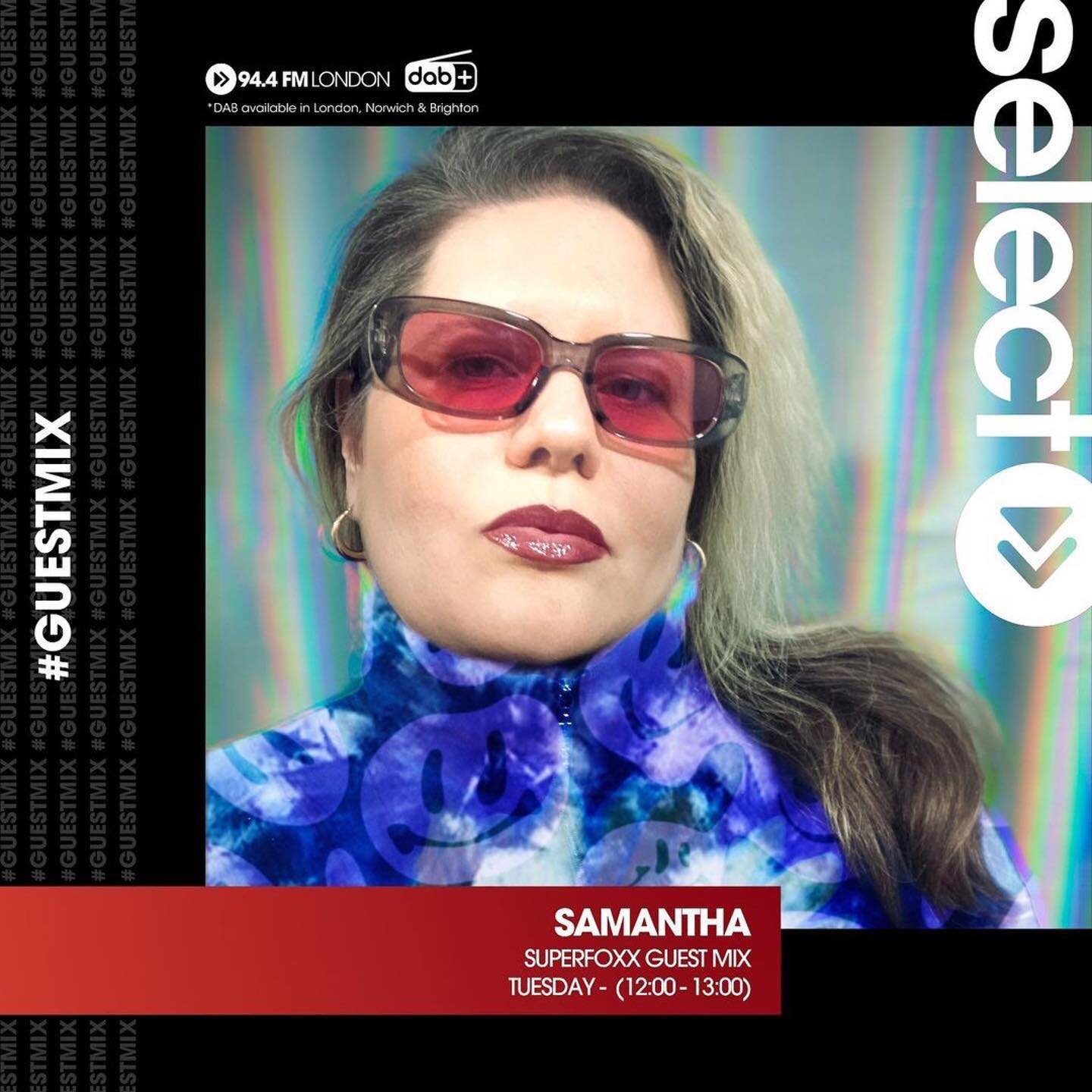Listen live every Tuesday at 11.00am to @krystalroxx new show on @selectradioapp 

Expect the best new house and dance music and all the positive energy you need to power you through the rest of the week! 

This weeks guest mix is from @samanthaldn a