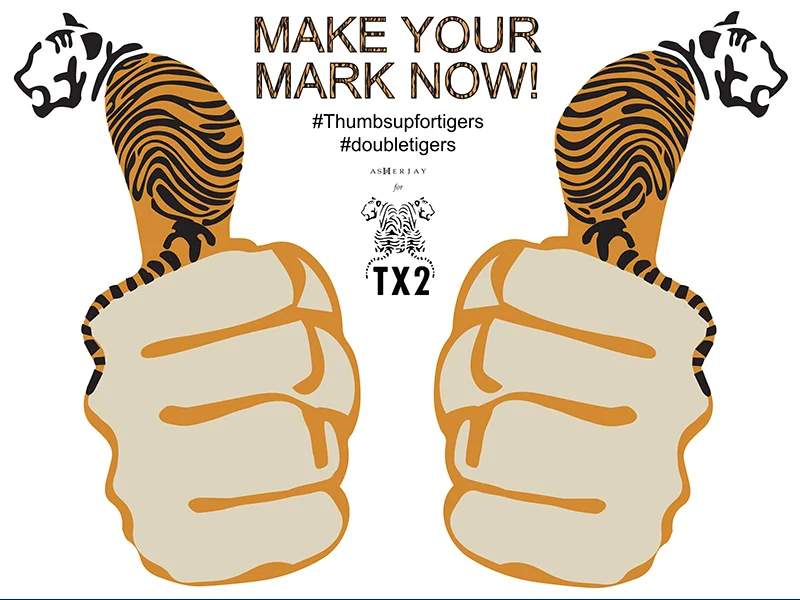 Thumbs Up For Tigers