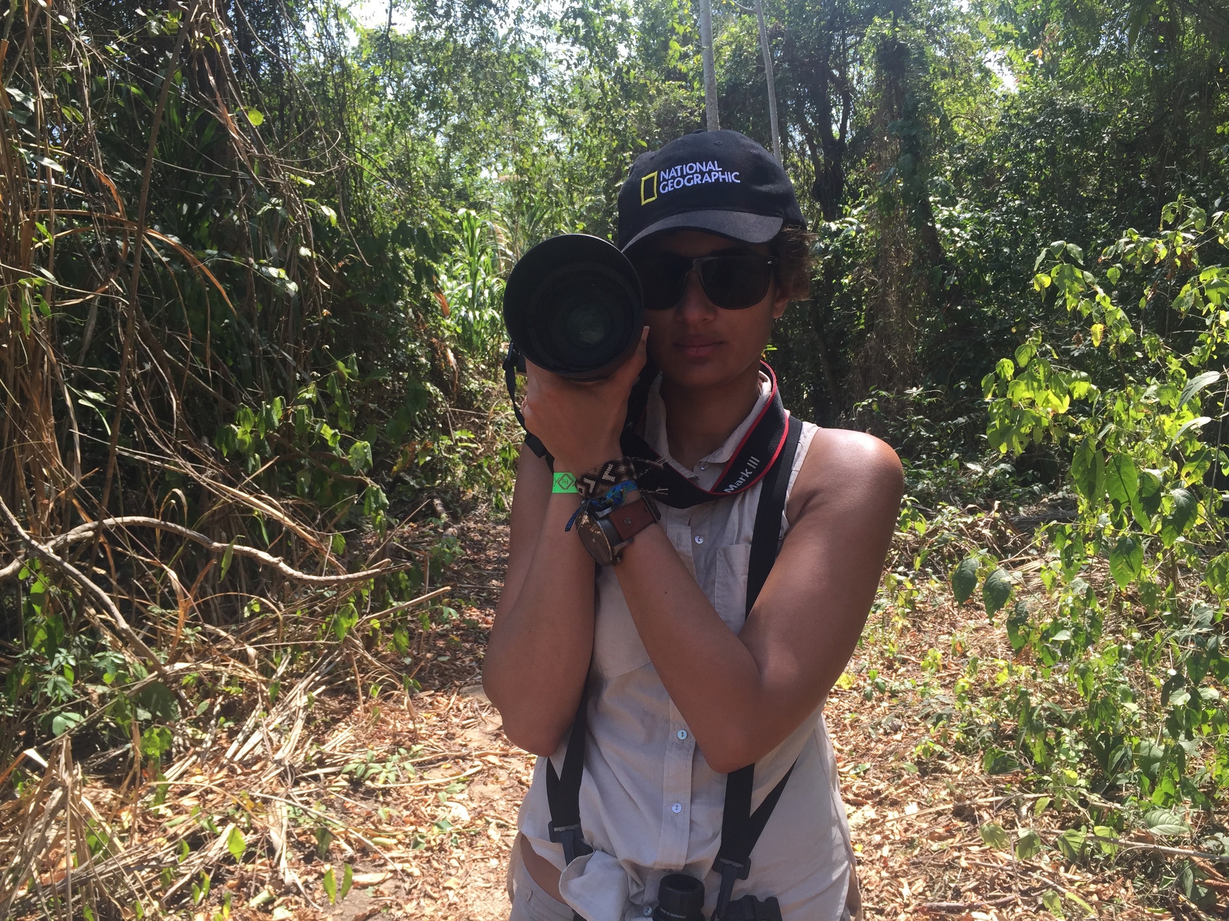 On expedition in Colombia with Audubon Society.