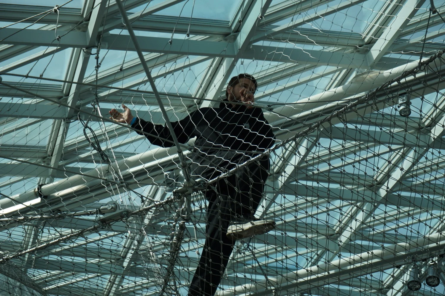 Maybe things can be frightening but they might also be extremely beautiful.