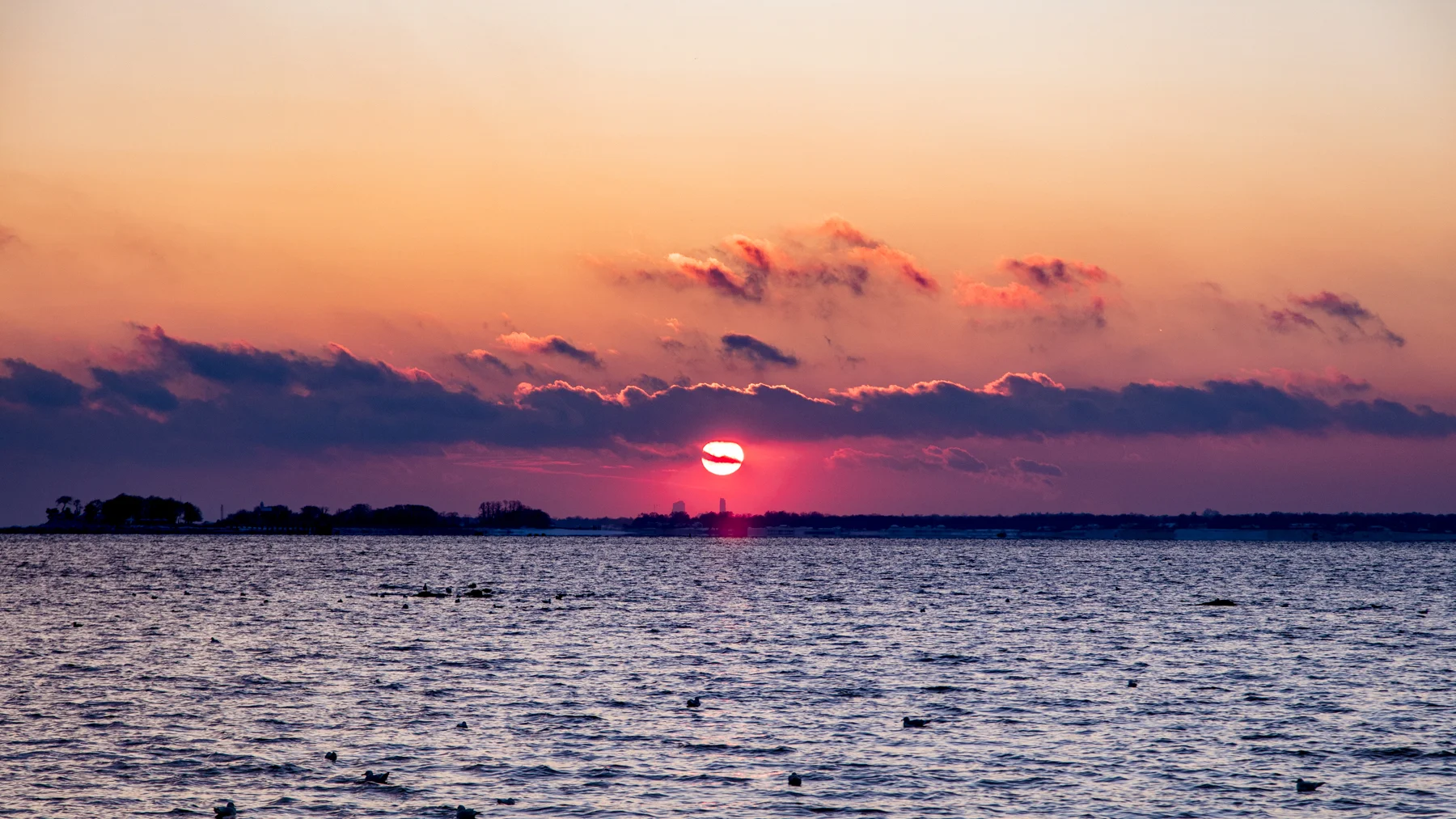 A wintry sunset walk is amazing for both the physical and mental body.