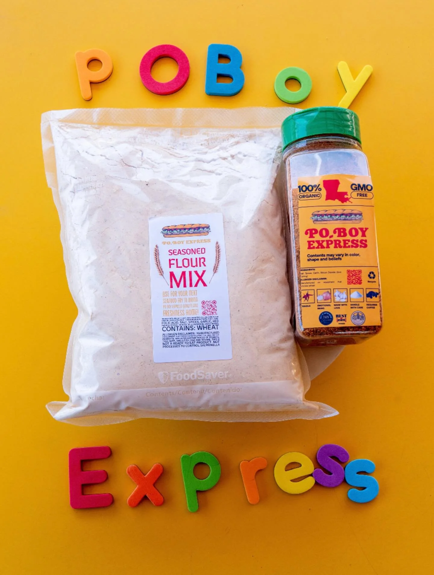 Get ready! Poboy Express Flour mix is here! 🔥 #poboy #poboyexpress #bestpoboy #225batonrouge #225 #foryou