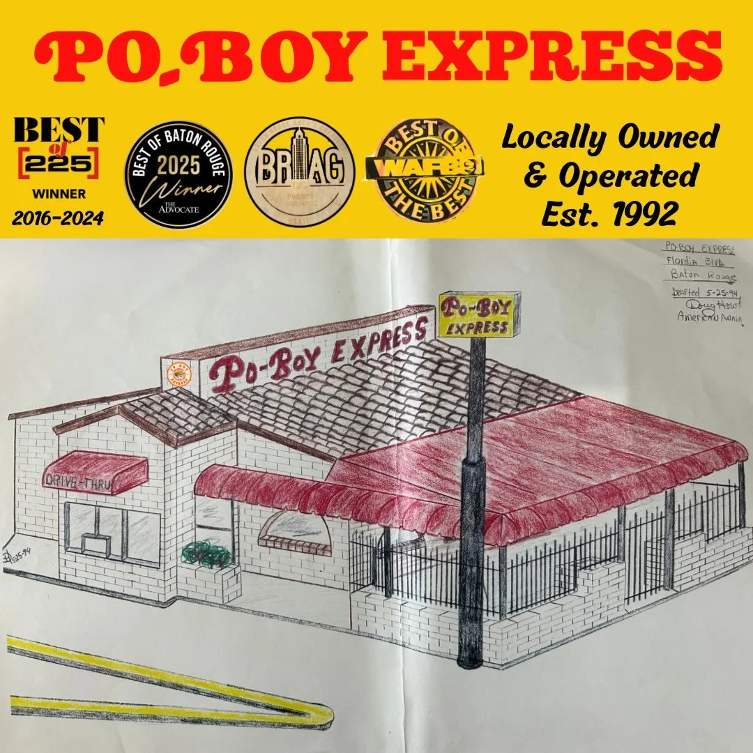 Poboys so good, they&rsquo;ve been serving up flavor since the &rsquo;90s. 🥖✨
#poboyexpress #225batonrouge #poboy #foryou