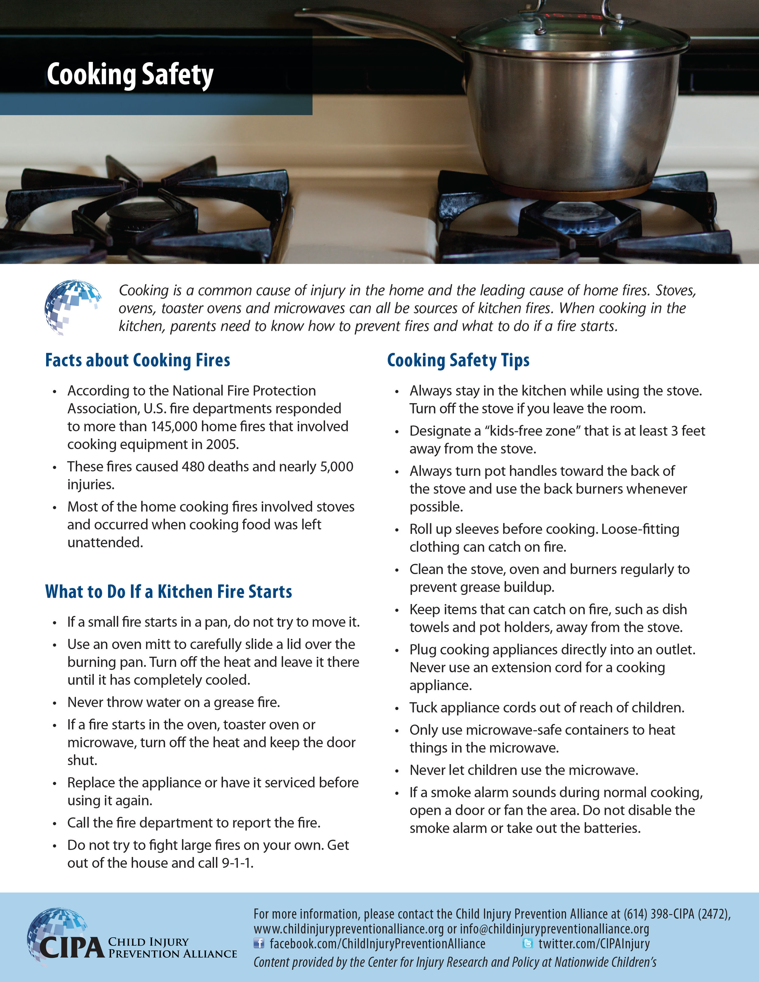 Kitchen Safety Tips for Kids (and Parents!)