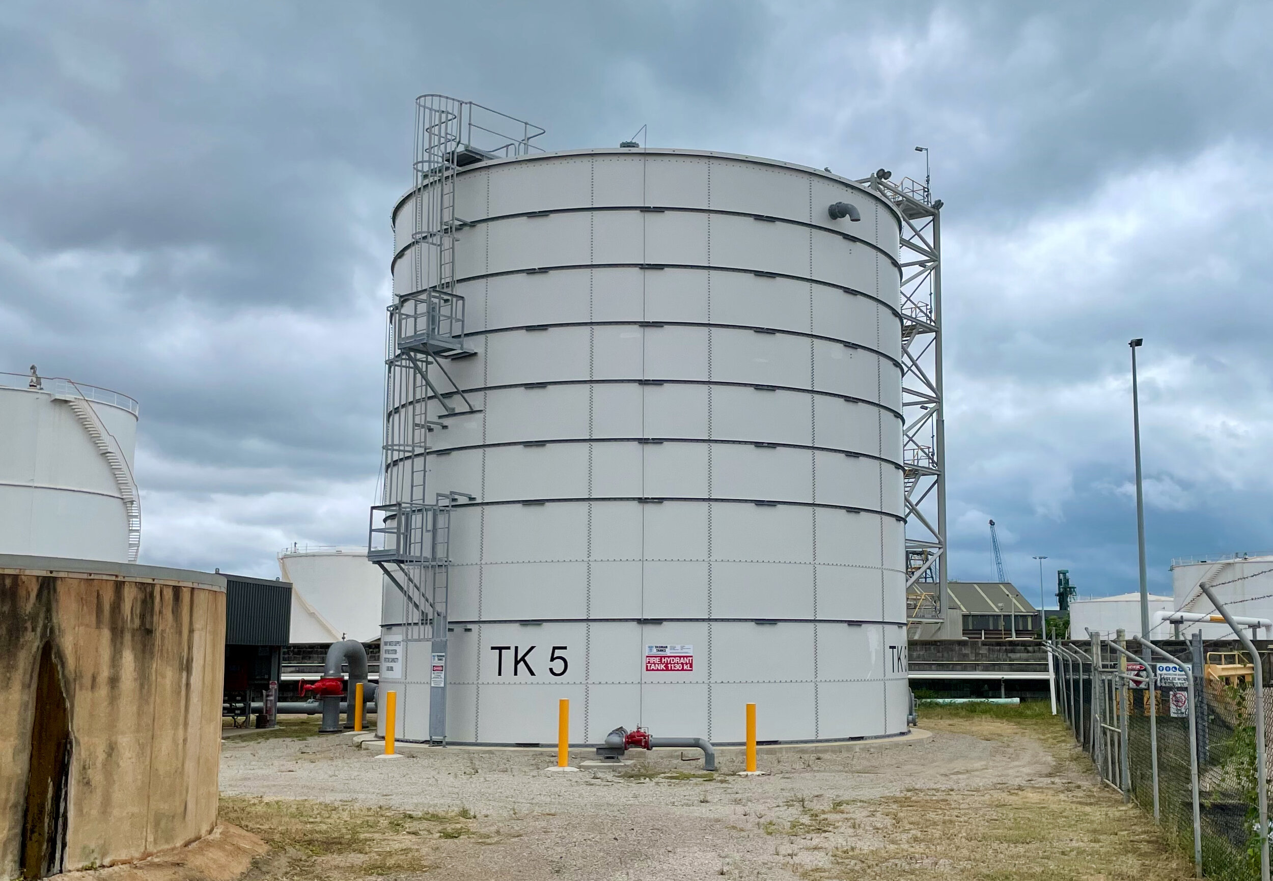 Puma Energy Storage Tank - Townsville Port
