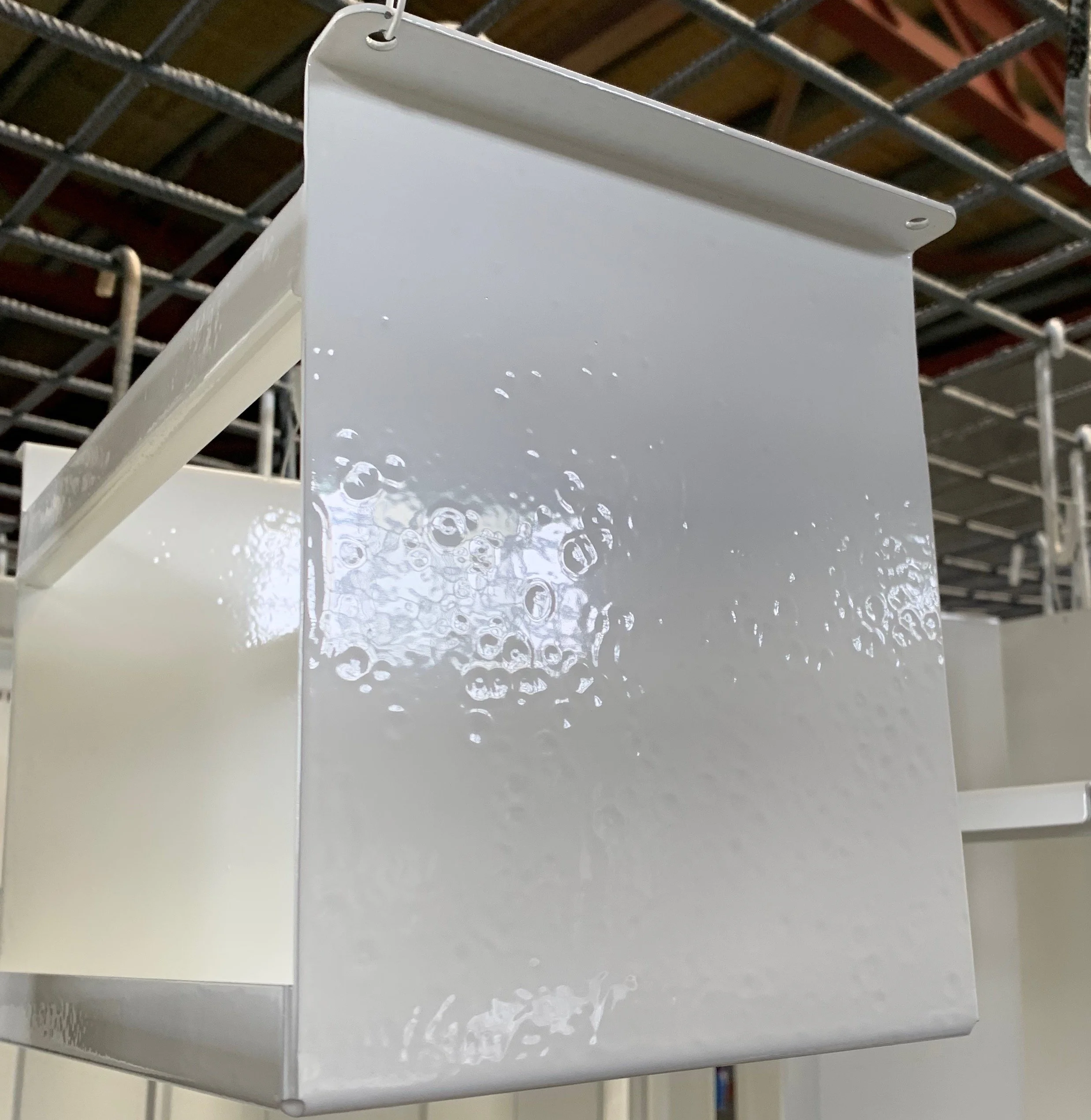 Silicone contamination and powder coating - they do not mix!