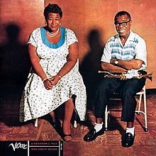 ELLA FITZGERALD & LOUIS ARMSTRONG Ella and Louis LP (1956 UK Mono Verve/HMV)