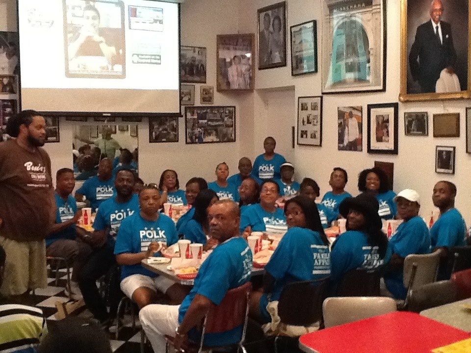 Bi-Annual Polk Family reunion in Washington DC, July 2012