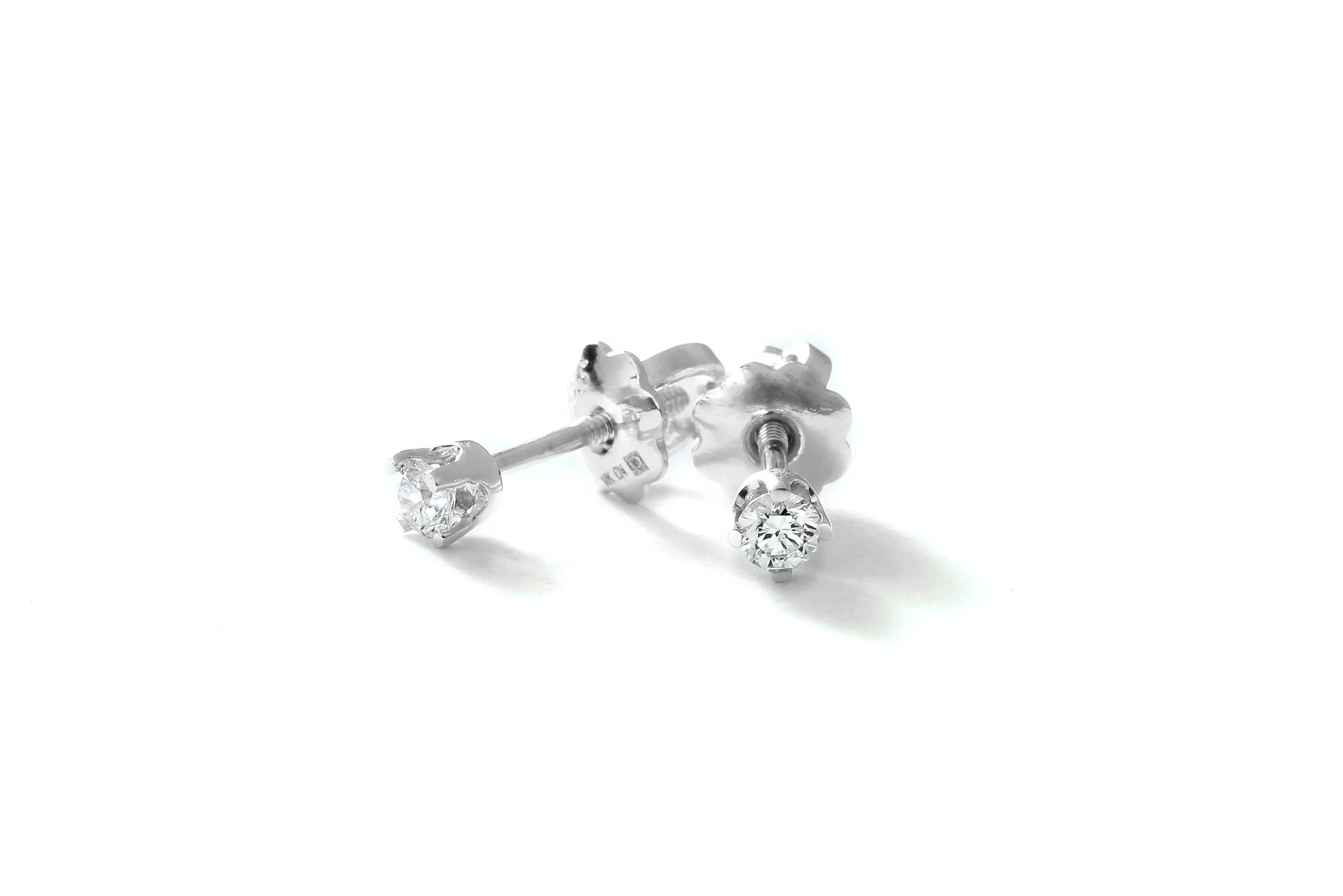 Baby Diamond Studs