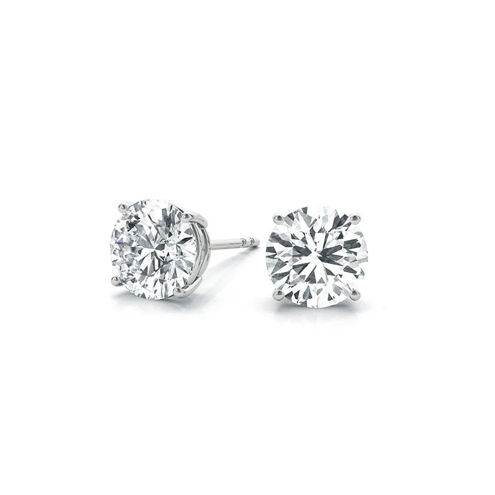Basket Diamond Studs
