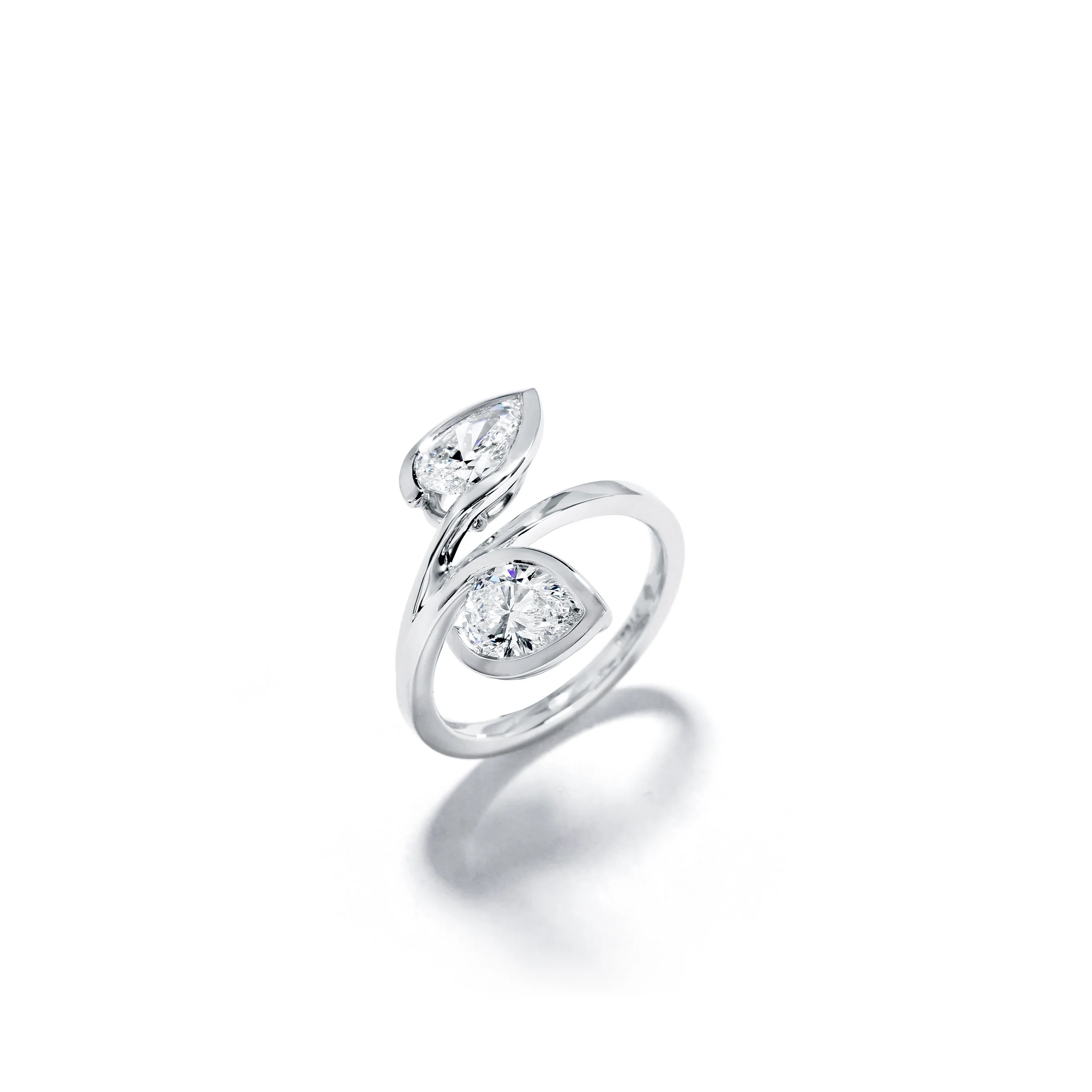 Double Pear-Shape Solitaire