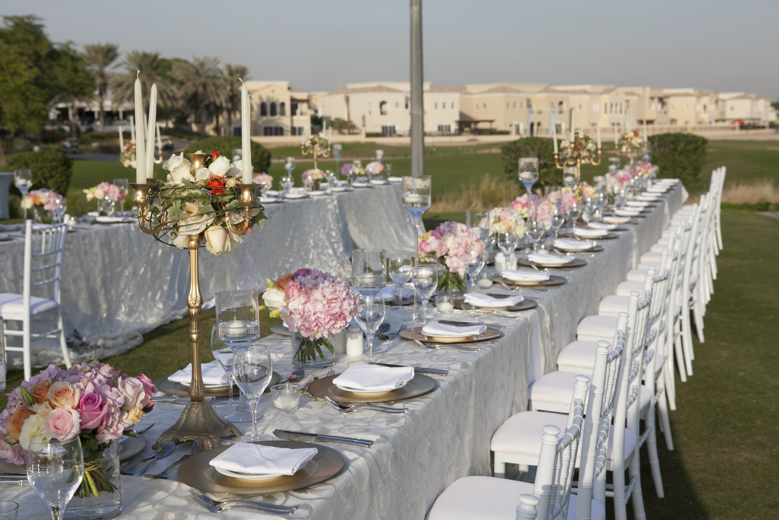 Family-Style Outdoor Seating