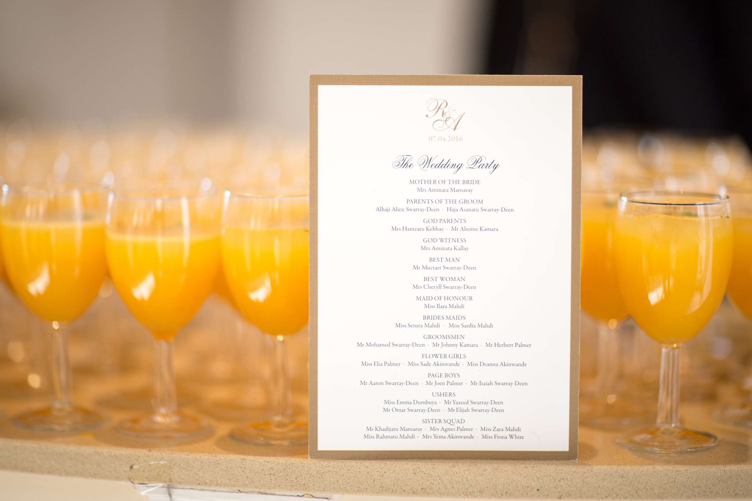 Wedding Programmes