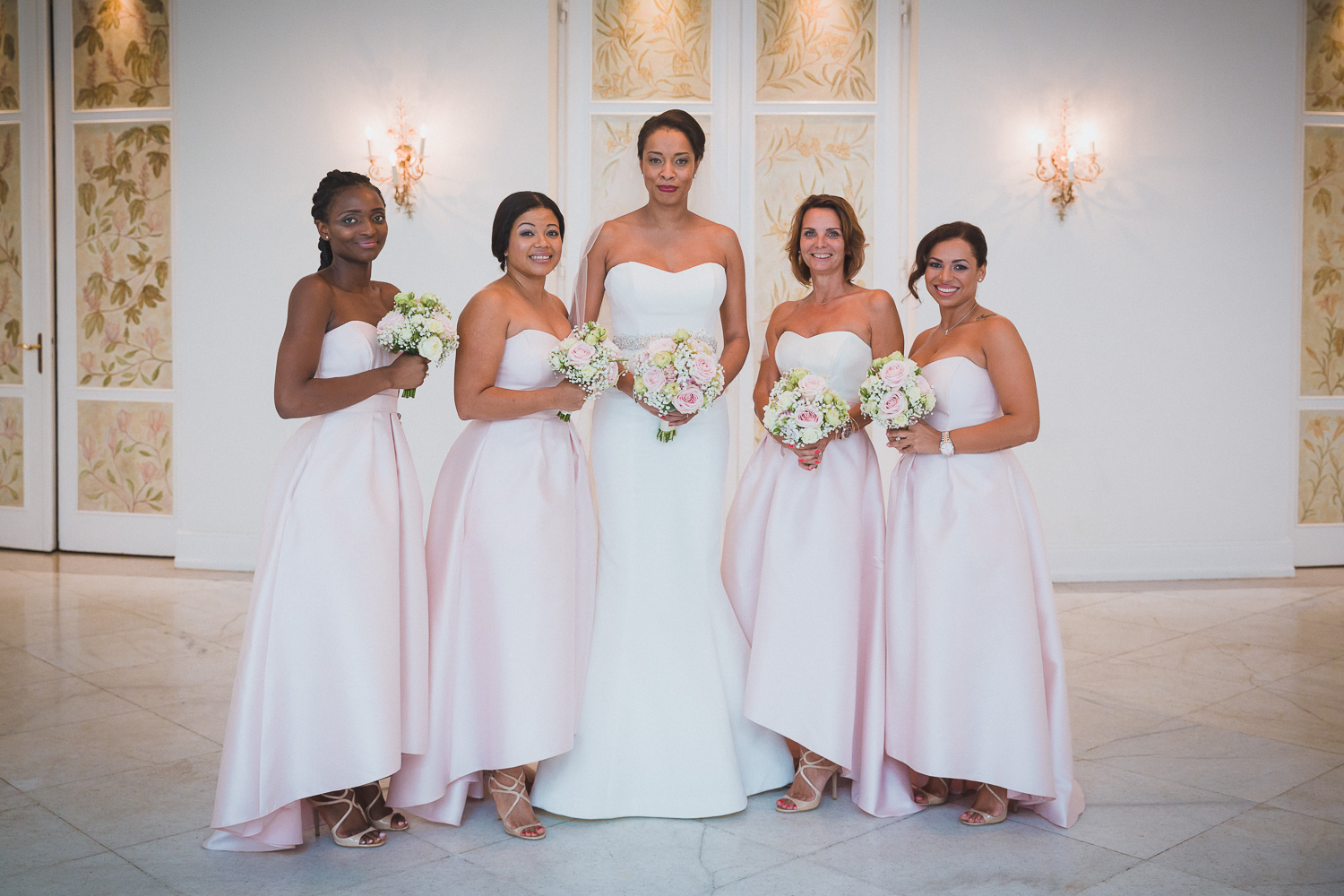 The Bride and her Bridesmaids