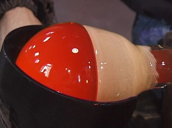 Gandala - blown glass lamp
