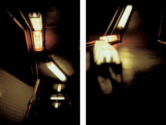 Light studies, 9th Ave F Stop. Brooklyn, NY, 2003