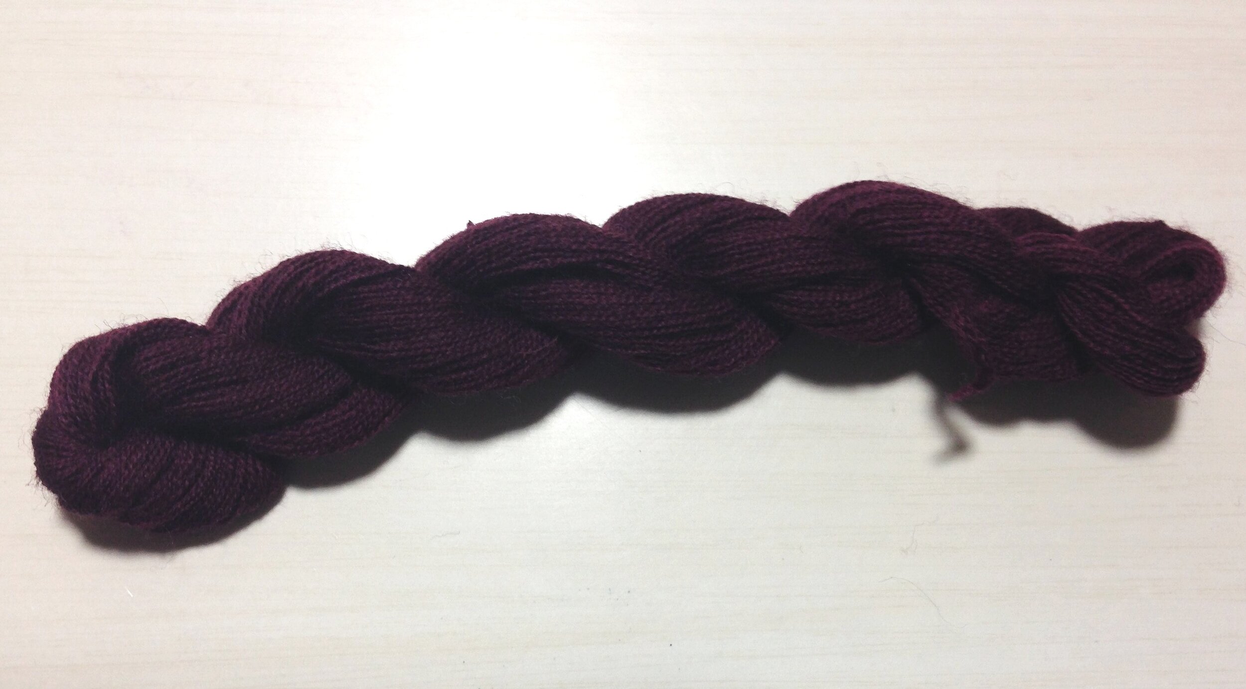 Skein Dyeing Sample