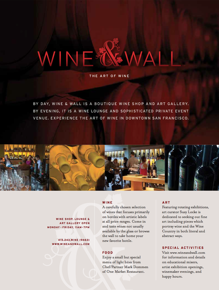 Wine & Wall Marketing Brochure