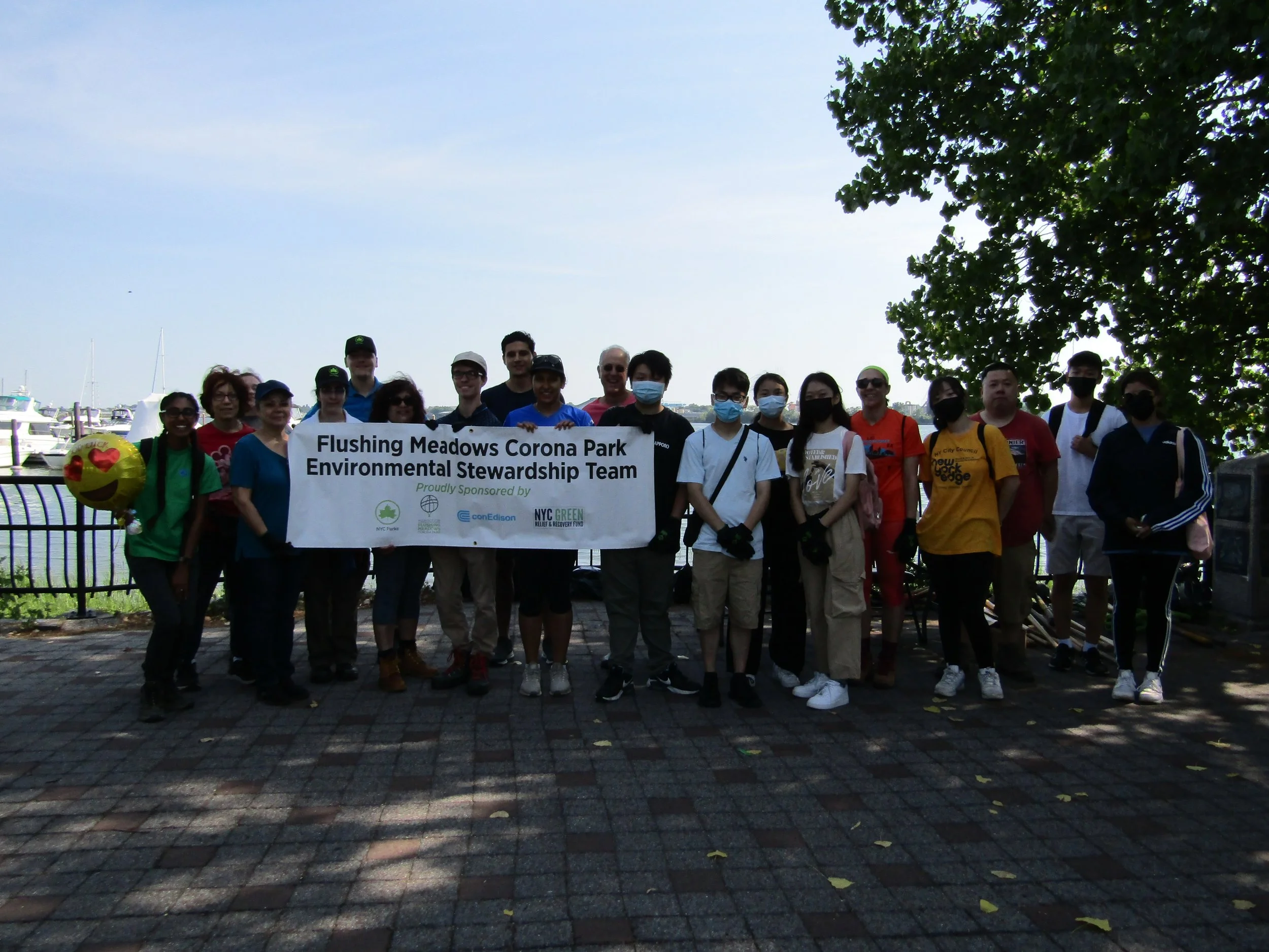 Flushing Bay Shoreline Cleanup Event