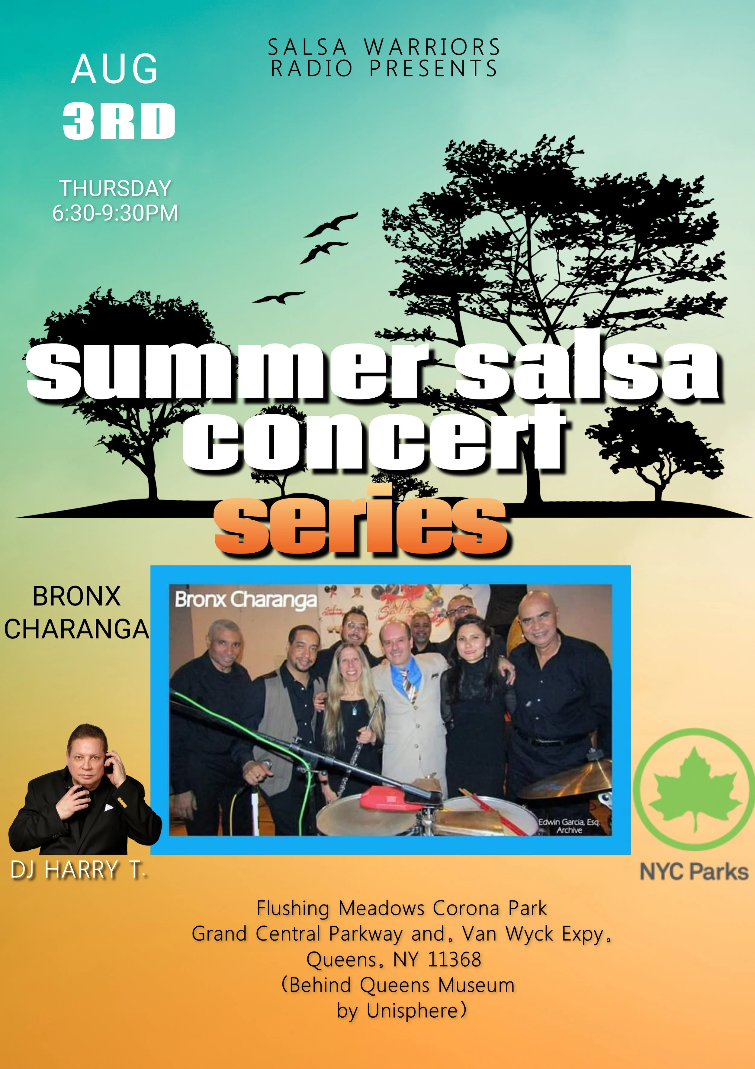 Salsa Warriors Radio Presents: Summer Salsa Concert in FMCP!  