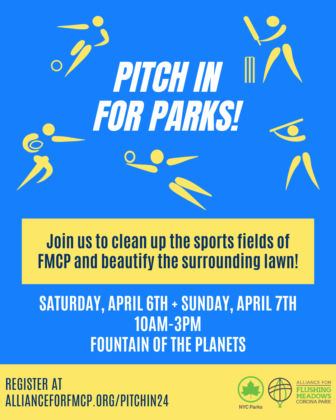 Pitch in for Parks 2024 (Volunteer Opportunity) — Alliance for Flushing