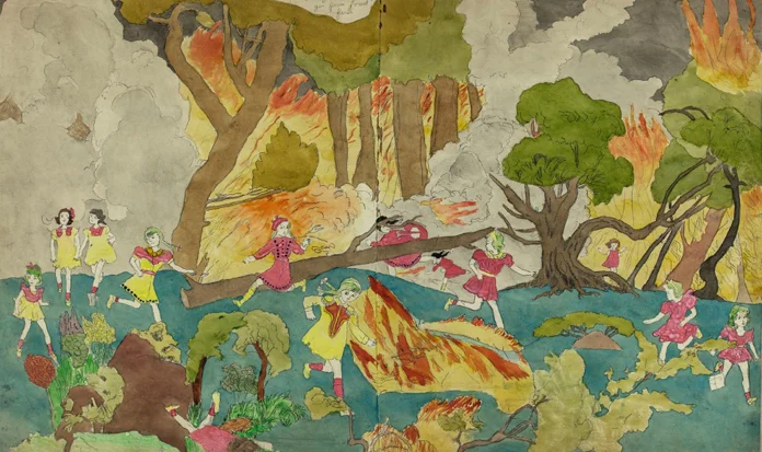 Tegninger af Henry Darger.