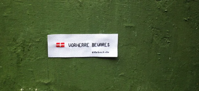 DK, vorherre bevares. Peter Fabers Gade, Nørrebro.