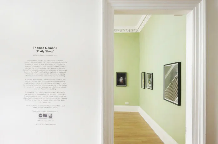 Works by Thomas Demand | Installation photo by Ruth Clark.