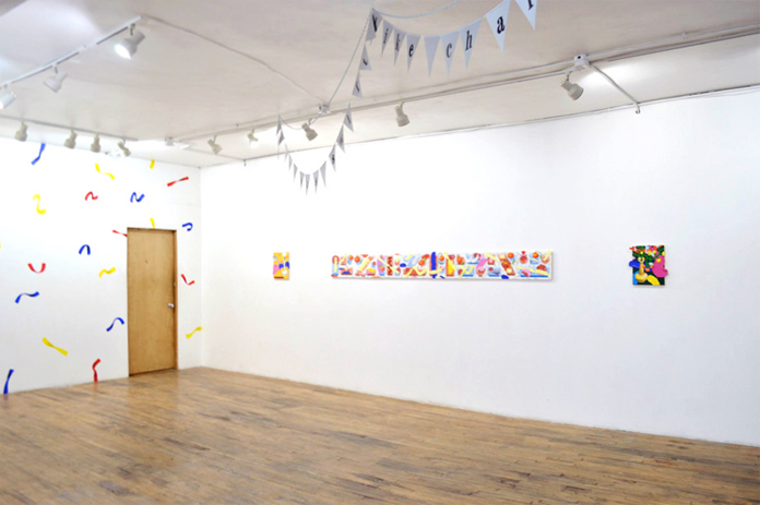Installation photos from FIVE (group show) | LVL3 Gallery, Chicago, IL | 2015.