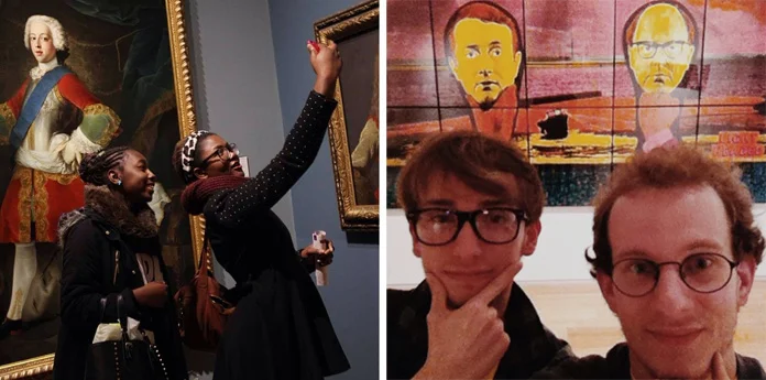 #artselfie, #museumselfie.