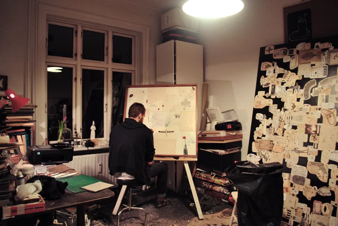 Anders' atelier | Foto: Carolina Echeverri.