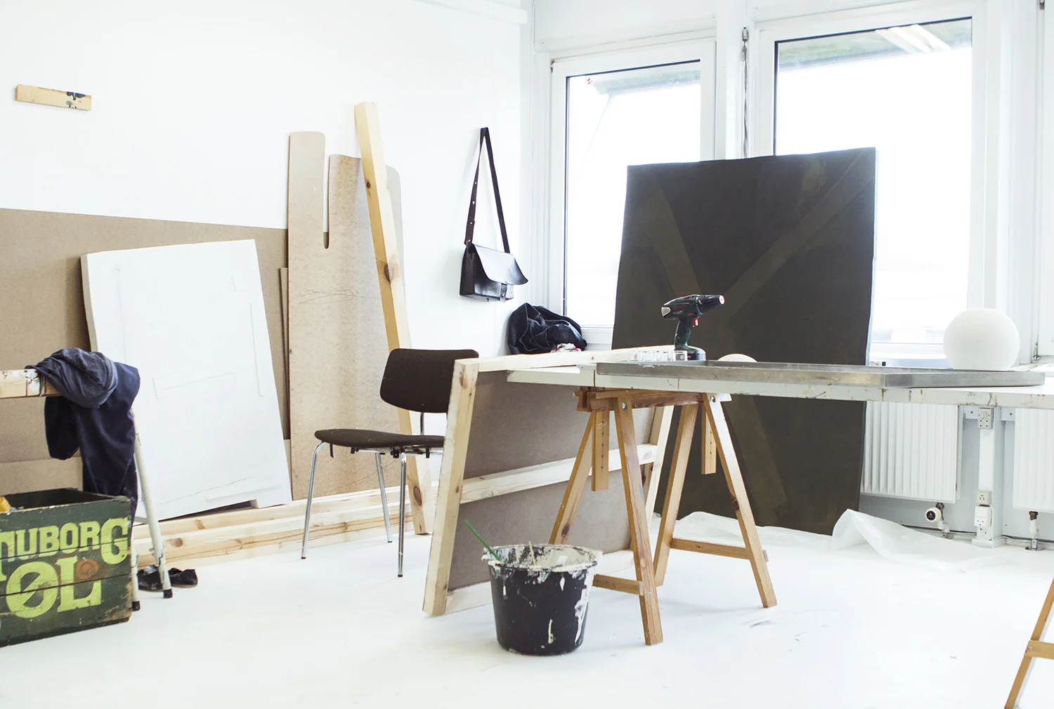 Jeanette Hillig's atelier | Fotos af Rikke Luna & Matias © I DO ART Agency.