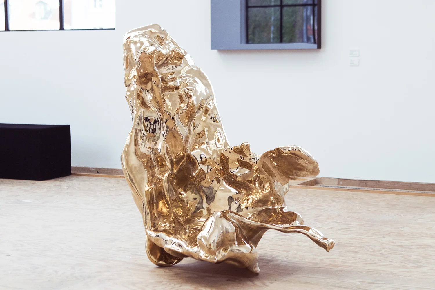 Eksempel på en tidligere Bronze Pour -skulptur af A Kassen, Chart Art Fair 2016 | Foto © I DO ART Agency.