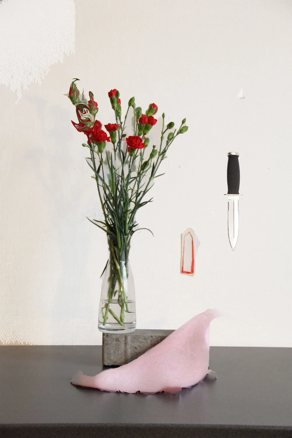 Lotte Rose Kjær Skau "Everything Twice", 2014 (digital collage, print).