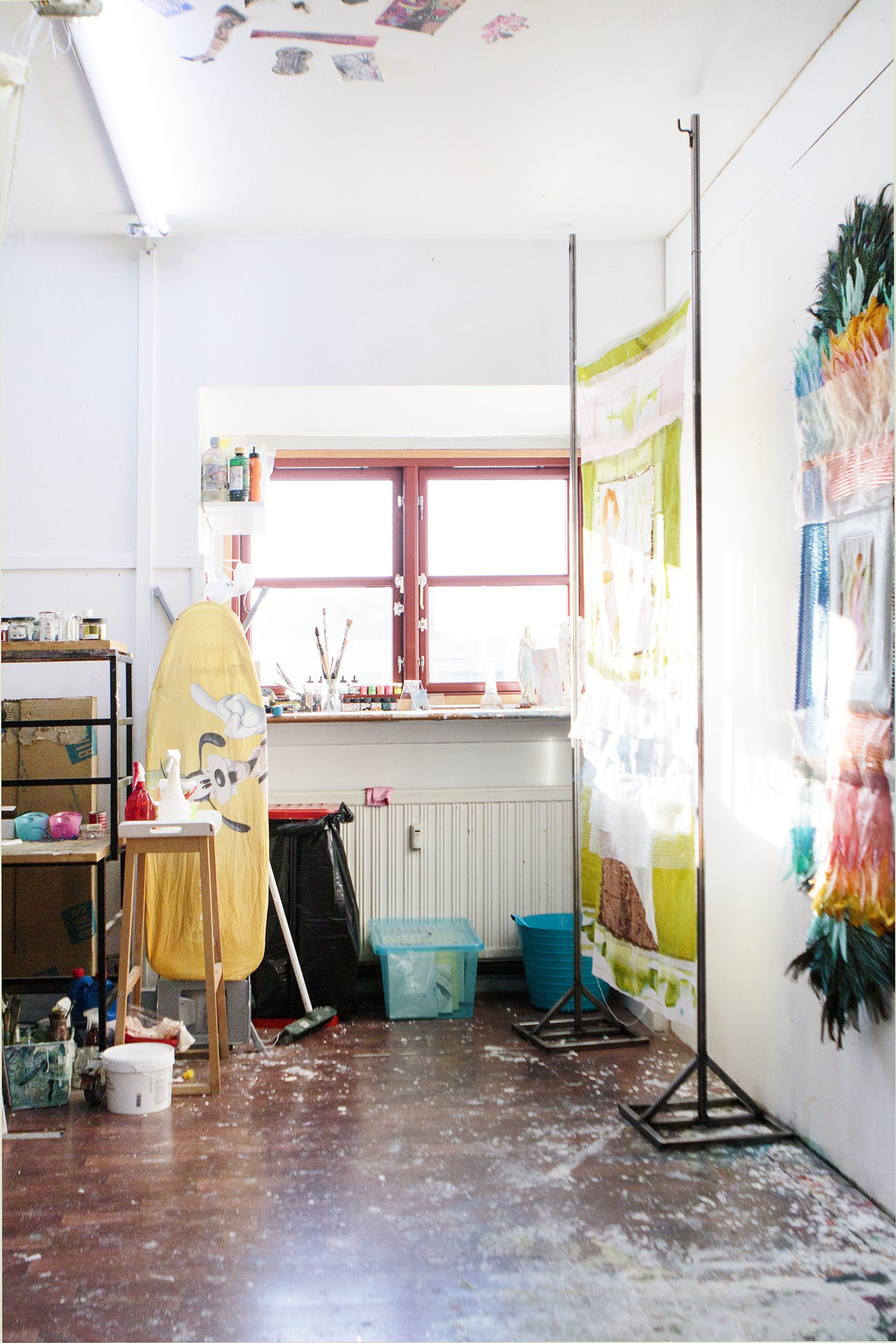 Anna Sjöströms atelier, 2017 | Foto: Rikke Luna & Matias © I DO ART Agency.
