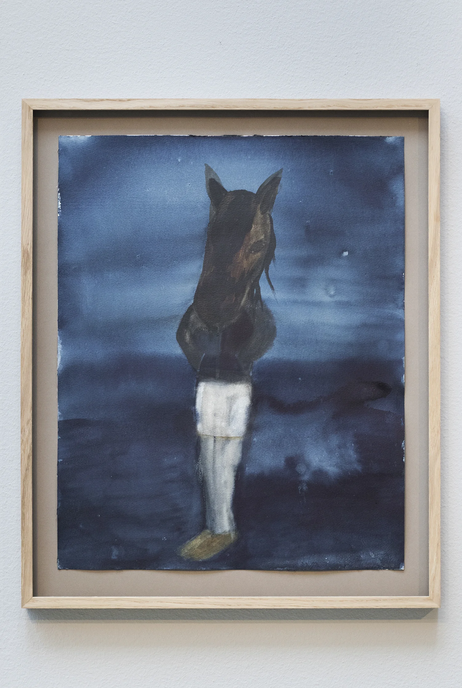 "Ved havet", 2016 (Akvarel og blæk på papir) | Foto © I DO ART Agency.