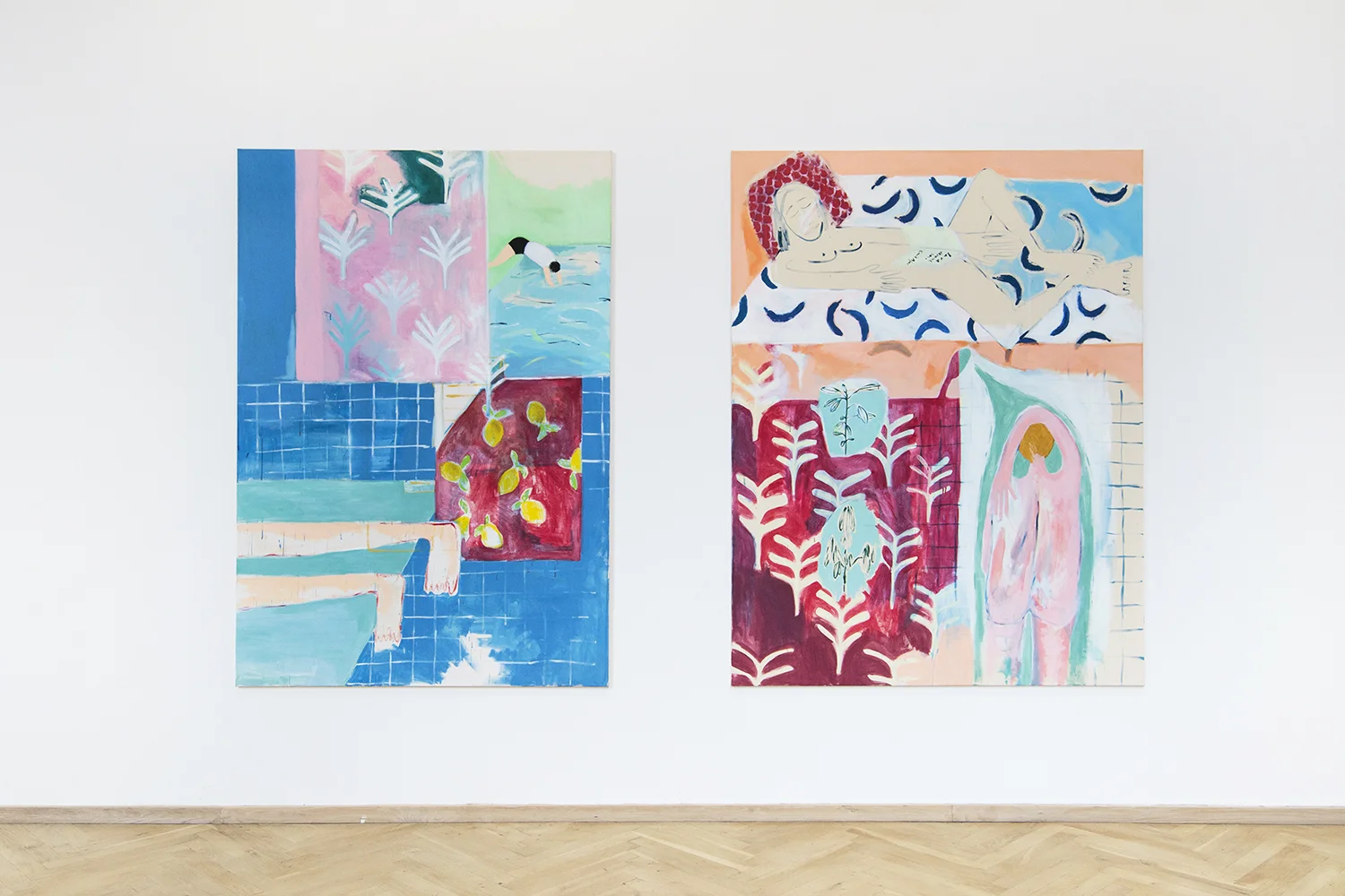 Coline Marotta "What if you stop speaking will you forget the words" & "Hanging out with Manet" | Foto: I DO ART Agency.