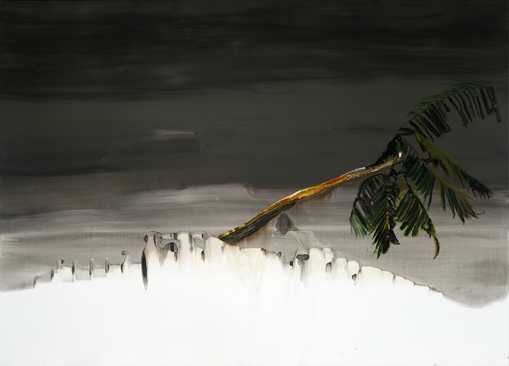 John Kørner, Christian, 2008. Akryl på lærred. 260 x 360 cm. Courtesy HEART Museum of Modern Art. Photo by Anders Sune Berg.