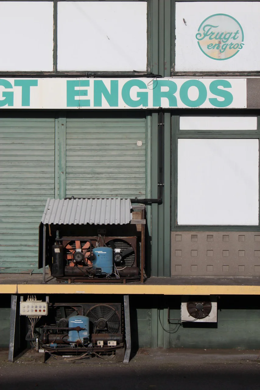 Engros på Grønttorvet, Valby.