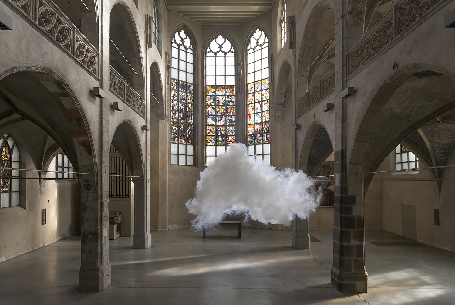 'Nimbus' by Dutch Artist Berndnaut Smilde.