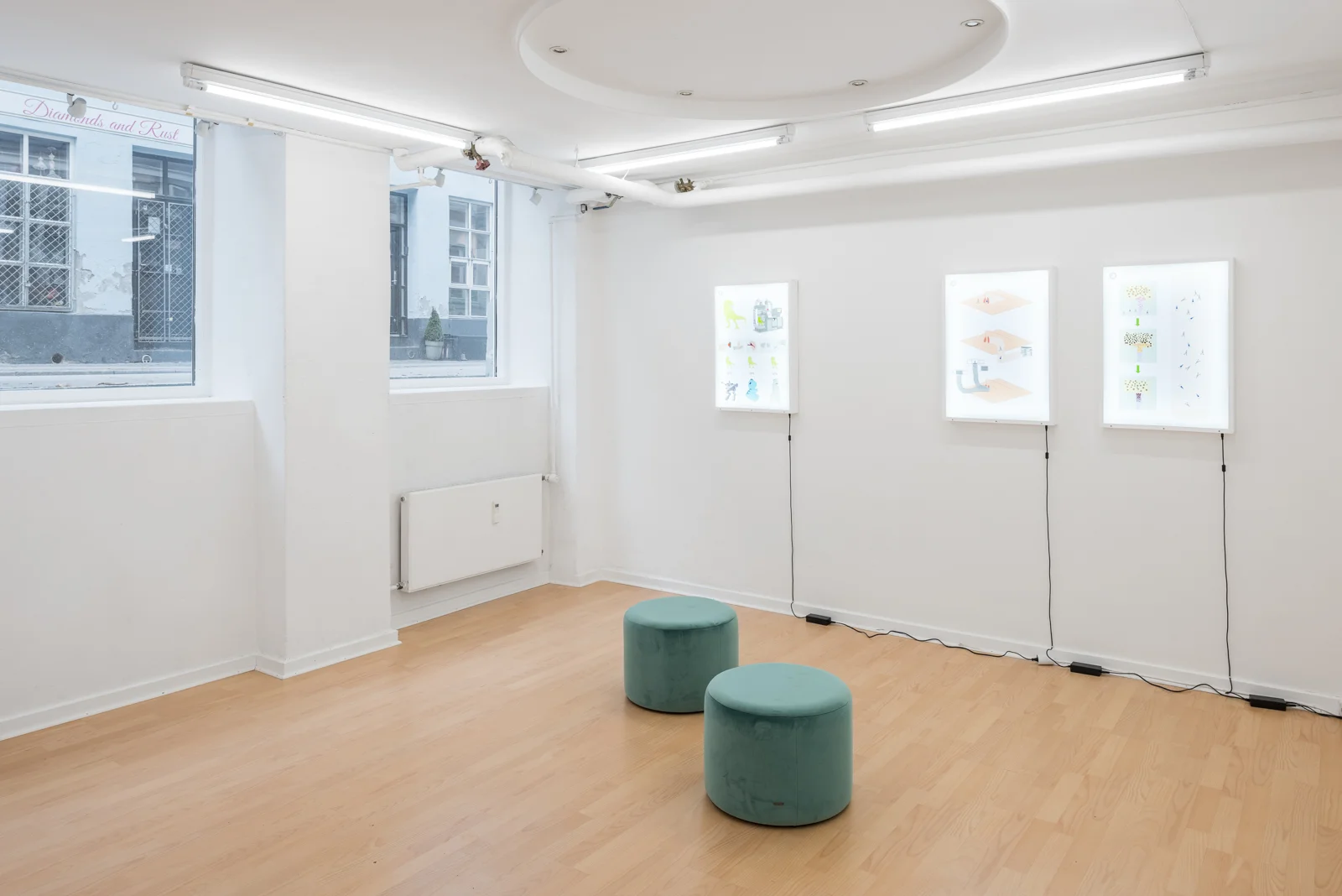Installation view, ‘Imagineering’ by Piscine Think Tank | Photo: David Stjernholm.