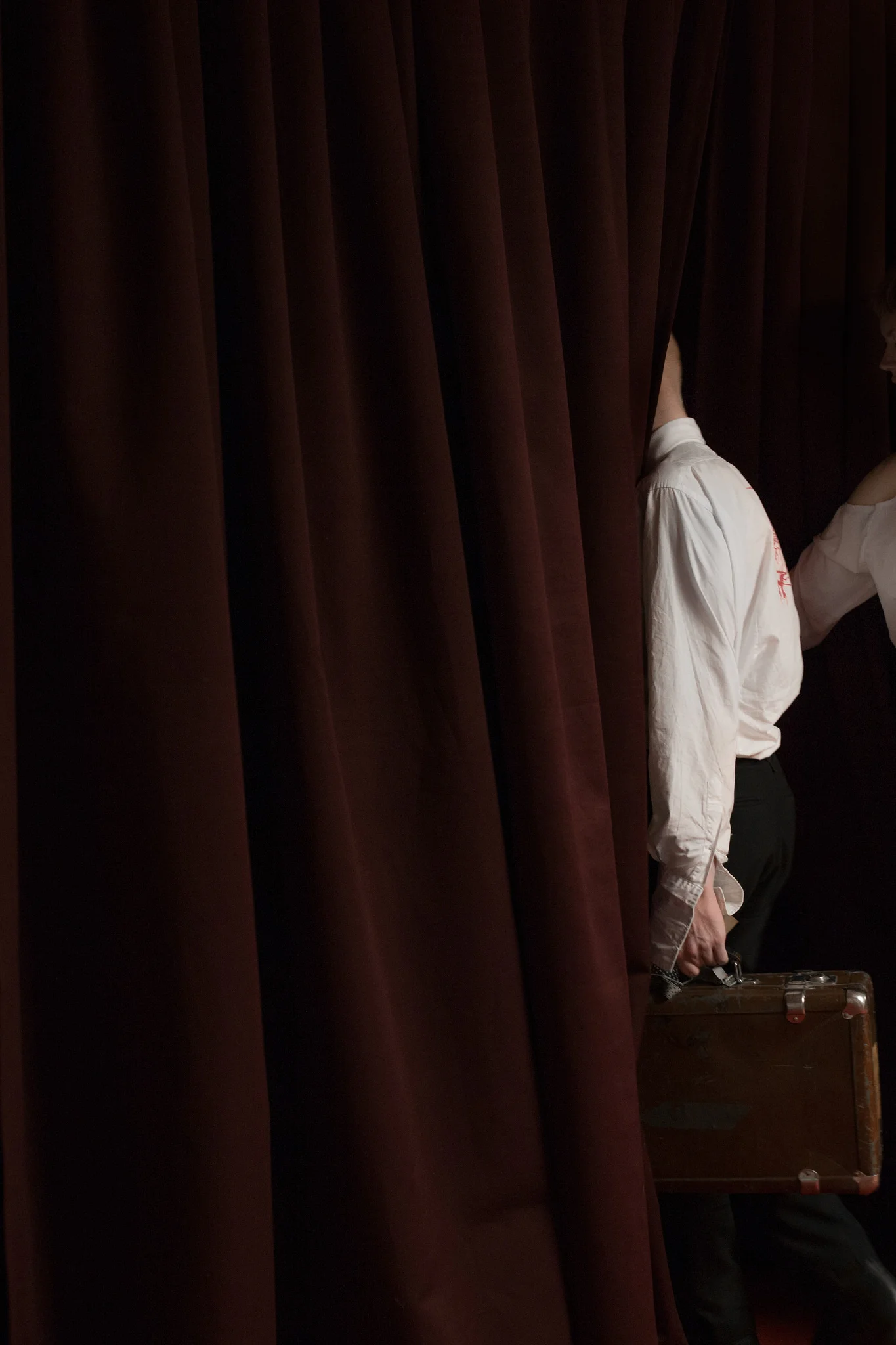 Student exiting Sisters Academy | Sisters Academy - The Boarding School #6. Photo: I diana lindhardt.